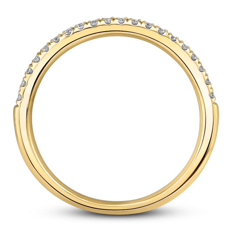 Shy Creation Diamond Ring 1/6 ct tw Round 14K Yellow Gold SC22005279