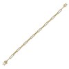 Thumbnail Image 2 of Shy Creation Diamond Bracelet 5/8 ct tw Round 14K Yellow Gold 7" SC55008688