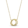 Thumbnail Image 3 of Shy Creation Diamond Necklace 1/20 ct tw Round 14K Yellow Gold SC55009638