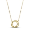 Thumbnail Image 2 of Shy Creation Diamond Necklace 1/20 ct tw Round 14K Yellow Gold SC55009638