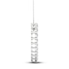 Thumbnail Image 3 of Lab-Grown Diamond Necklace 2 ct tw Round 14K White Gold