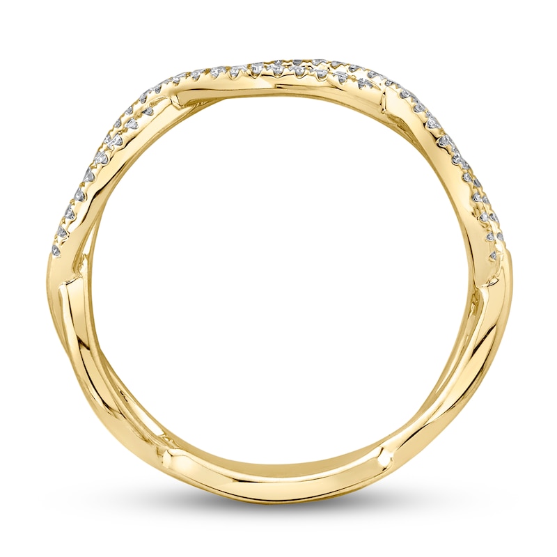 Shy Creation Diamond Ring 1/6 ct tw Round 14K Yellow Gold SC55004455