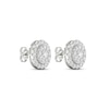 Thumbnail Image 3 of Lab-Created Diamond Stud Earrings 2 ct tw Round 14K White Gold