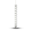 Thumbnail Image 3 of Lab-Grown Diamond Necklace 3 ct tw Round 14K White Gold
