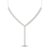 Thumbnail Image 2 of Lab-Grown Diamond Y Necklace 5 ct tw Round 14K White Gold