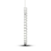 Thumbnail Image 3 of Lab-Grown Diamond Necklace 2 ct tw Round 14K White Gold