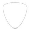 Thumbnail Image 0 of Lab-Created Diamond Tennis Necklace 10 ct tw Round 14K White Gold