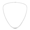 Thumbnail Image 1 of Lab-Grown Diamond Tennis Necklace 10 ct tw Round 14K White Gold
