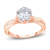 Thumbnail Image 1 of Diamond Solitaire Twist Engagement Ring 1 ct tw Round 14K Rose Gold (I2/I)