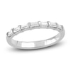 Thumbnail Image 1 of Diamond Stackable Anniversary Band 5/8 ct tw Baguette 14K White Gold