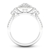 Thumbnail Image 2 of Diamond Ring 1 ct tw Round 14K White Gold