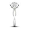 Thumbnail Image 3 of Diamond Ring 1 ct tw Round 14K White Gold