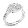 Thumbnail Image 4 of Diamond Ring 1 ct tw Round 14K White Gold