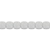Thumbnail Image 1 of Diamond Line Tennis Bracelet 5 ct tw Princess/Round 14K White Gold