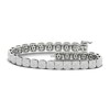 Thumbnail Image 2 of Diamond Line Tennis Bracelet 5 ct tw Princess/Round 14K White Gold