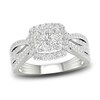Thumbnail Image 1 of Diamond Ring 1 ct tw Round 14K White Gold