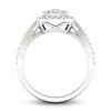 Thumbnail Image 3 of Diamond Ring 1 ct tw Round 14K White Gold