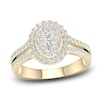 Thumbnail Image 1 of Diamond Ring 3/4 ct tw Round 14K Yellow Gold