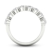Thumbnail Image 4 of Lab-Grown Diamond Ring 4 ct tw Pear/Oval 14K White Gold