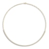 Thumbnail Image 1 of Shy Creation Diamond Paperclip Necklace 1 ct tw Round 14K Yellow Gold 18" SC55023563