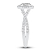 Thumbnail Image 3 of Diamond Engagement Ring 1 ct tw Oval 14K White Gold