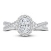 Thumbnail Image 4 of Diamond Engagement Ring 1 ct tw Oval 14K White Gold