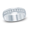 Thumbnail Image 1 of Men's Diamond Ring 1/2 ct tw Round 14K White Gold