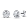 Thumbnail Image 1 of Shy Creation Diamond Stud Earrings 3/8 ct tw Round 14K White Gold SC55024118V2