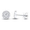 Thumbnail Image 2 of Shy Creation Diamond Stud Earrings 3/8 ct tw Round 14K White Gold SC55024118V2