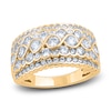 Thumbnail Image 1 of Diamond Wave Anniversary Band 2 ct tw Round 14K Yellow Gold