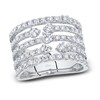 Thumbnail Image 1 of Shy Creation Diamond Ring 1-5/8 ct tw Round 14K White Gold SC55023426