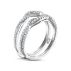 Thumbnail Image 1 of Vera Wang WISH Diamond Enhancer Ring 1/2 ct tw Round 14K White Gold