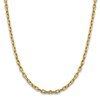 Thumbnail Image 2 of Men's Semi-Solid Cable Chain Necklace 14K Yellow Gold 20" 4.9mm