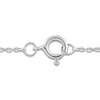 Thumbnail Image 2 of Diamond Pendant Necklace 3/8 ct tw Round/Baguette 14K White Gold 18"