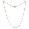 Thumbnail Image 1 of Solid Diamond-Cut Beaded Chain Necklace 14K Yellow Gold 18" 1.2mm