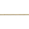 Thumbnail Image 2 of Solid Diamond-Cut Beaded Chain Necklace 14K Yellow Gold 18" 1.2mm
