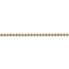 Thumbnail Image 3 of Solid Diamond-Cut Beaded Chain Necklace 14K Yellow Gold 18" 1.2mm