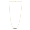 Thumbnail Image 2 of Solid Beaded Chain Necklace 14K Yellow Gold 20" 2.0mm