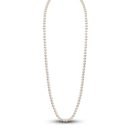 Yoko London Freshwater Cultured Pearl Necklace 18K White Gold 36&quot;