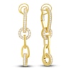 Thumbnail Image 0 of Crivelli Diamond Drop Earrings 1-1/2 ct tw Round 18K Yellow Gold