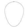 Thumbnail Image 2 of High-Polish Wheat Chain Necklace Platinum 18" 1.0mm