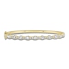Thumbnail Image 1 of Shy Creation Diamond Scalloped Bangle Bracelet 1-5/8 ct tw 14K Yellow Gold SC22008806V2ZS