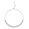 Thumbnail Image 1 of Shy Creation Pear-Shaped & Round-Cut Diamond Necklace 3-7/8 ct tw 14K White Gold 18" SC55019854