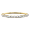 Thumbnail Image 1 of Shy Creation Diamond Scalloped Bangle Bracelet 1-1/4 ct tw 14K Yellow Gold SC55022761ZS