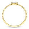 Thumbnail Image 3 of High-Polish Butterfly Ring Diamond Accent 14K Yellow Gold