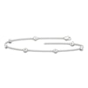 Thumbnail Image 1 of Lab-Grown Diamond Bezel Bracelet 1 ct tw 14K White Gold