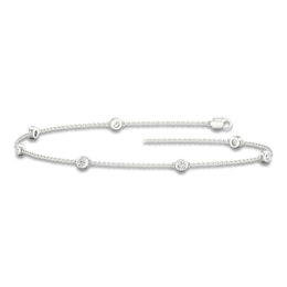 Lab-Grown Diamond Bezel Bracelet 1 ct tw 14K White Gold