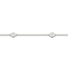 Thumbnail Image 2 of Lab-Grown Diamond Bezel Bracelet 1 ct tw 14K White Gold