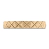 Thumbnail Image 3 of Kite-Patterned Wedding Band 14K Yellow Gold 3.5mm