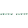 Thumbnail Image 4 of Jared Atelier X Shy Natural Emerald & Diamond Tennis Bracelet 13-1/4 carats Platinum